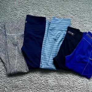 Athleta workout leggings lot (4 pairs)